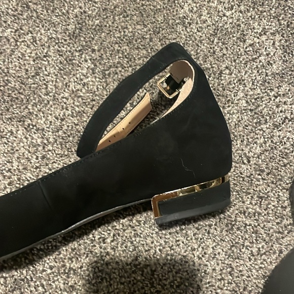 Black velvet shoes - Picture 2 of 4